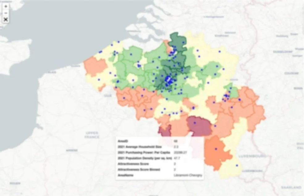 Location Intelligence geospatial analysis
